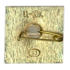 Значок Ленинград — публичная библиотека (вид 2)