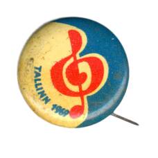Значок Таллин -1969 — праздник песни