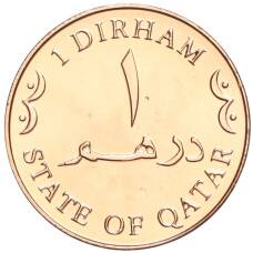 Монета 1 дирхам 2012 года Катар (реверс)
