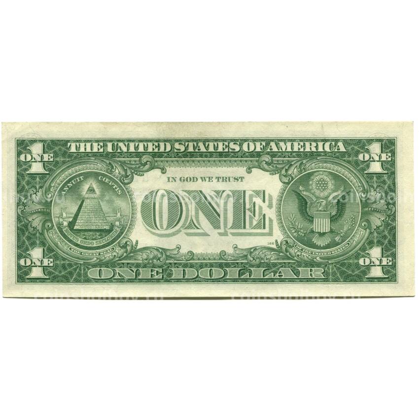 Банкнота 1 доллар 1957 года США (вид 2)