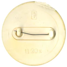 Значок Медведь с книгой (вид 2)