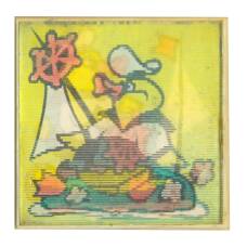 Значок Утенок — переливная картинка