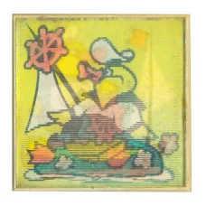 Значок Утенок — переливная картинка