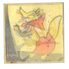 Значок «Ворона и лисица» — переливная картинка