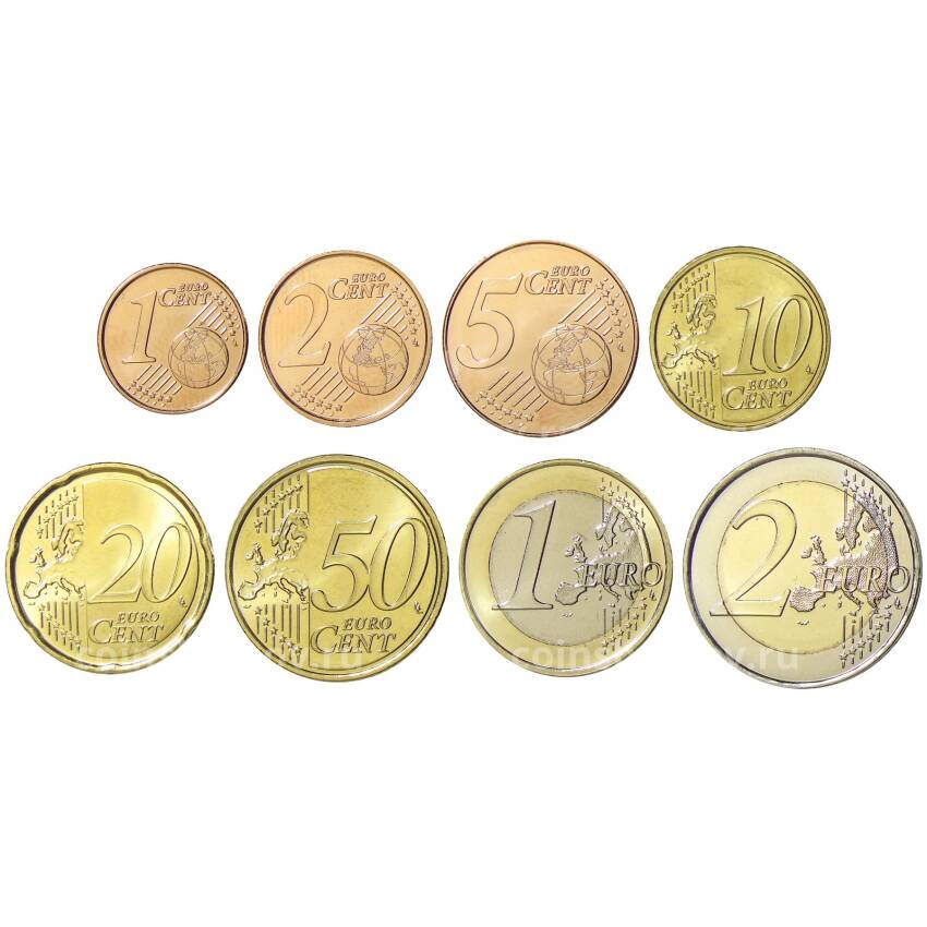 Годовой набор монет Евро 2023 года Испания (в блистере) (вид 2)