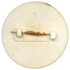 Значок Медвдь с гармошкой (вид 2)