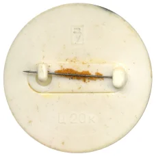 Значок Медвдь с гармошкой (вид 2)