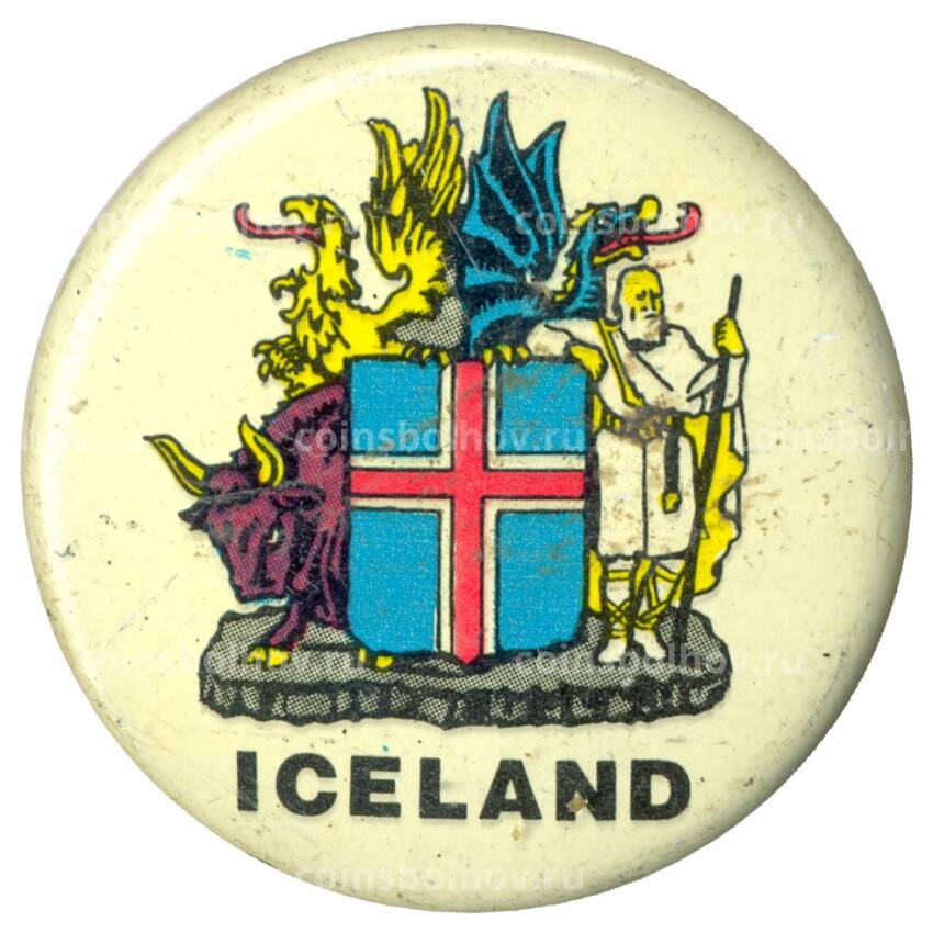 Значок Исландия