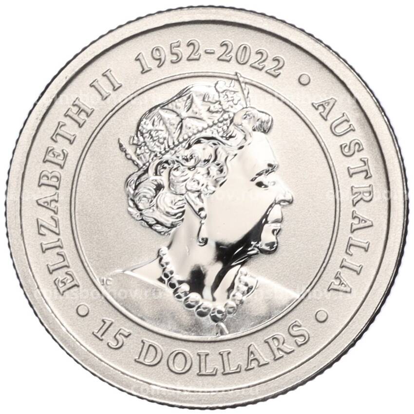 Монета 15 долларов 2023 года Австралия — Коала (вид 2)