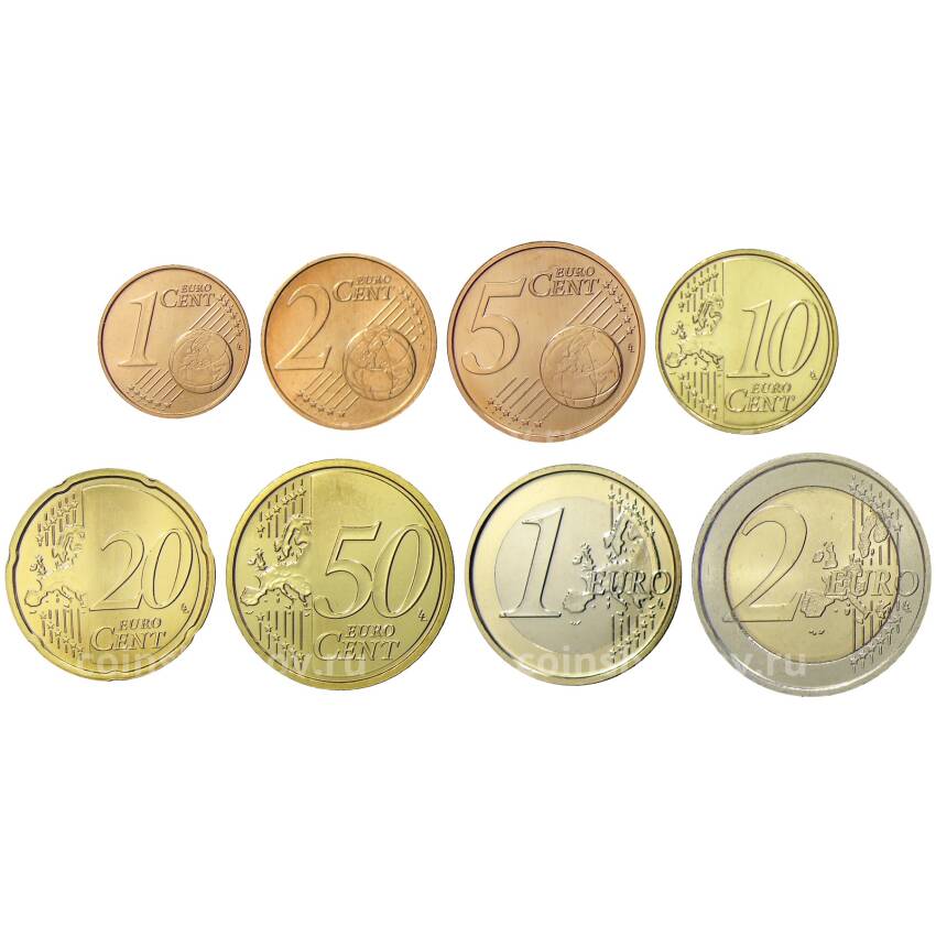Набор монет евро Португалия (вид 2)