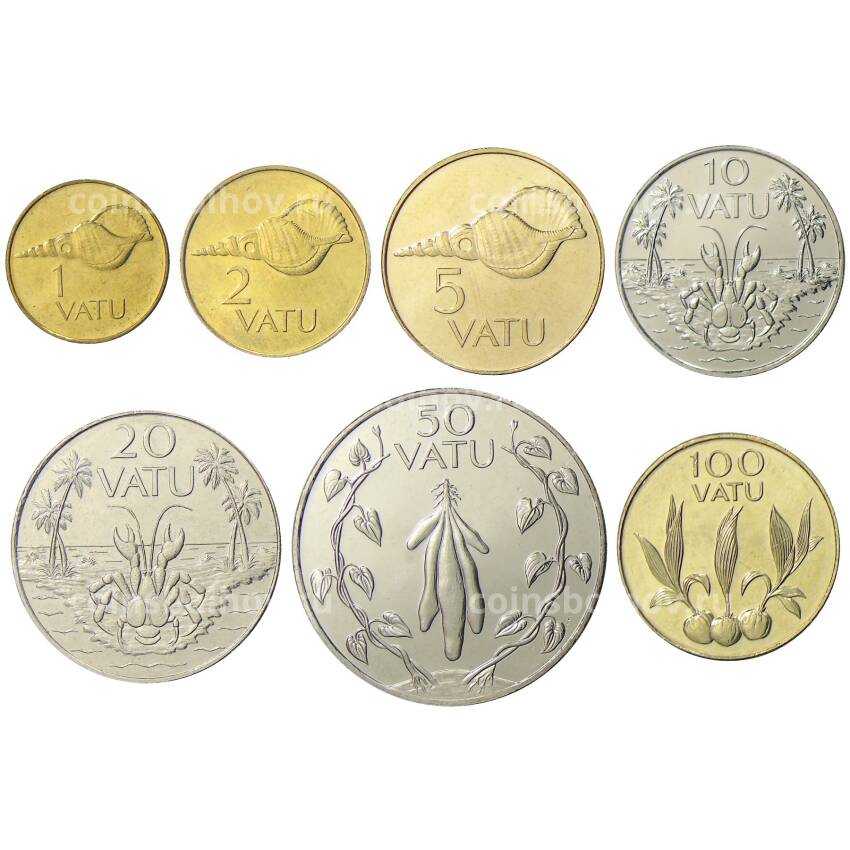 Набор монет Вануату