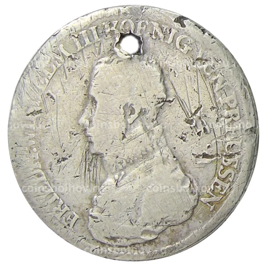 Монета 1 талер 1818 года Германские государства — Пруссия
