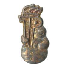 Значок Пионеры ГДР — зимние виды спорта