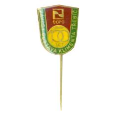 Значок рекламный BOPO — 150 лет