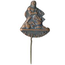 Значок Латвия