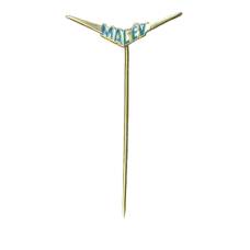 Значок рекламный авикомпания MALEV