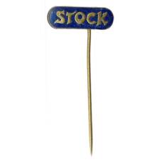 Значок рекламный STOCK