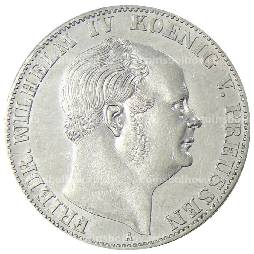 Монета 1 союзный талер 1859 года  Германские государства — Пруссия