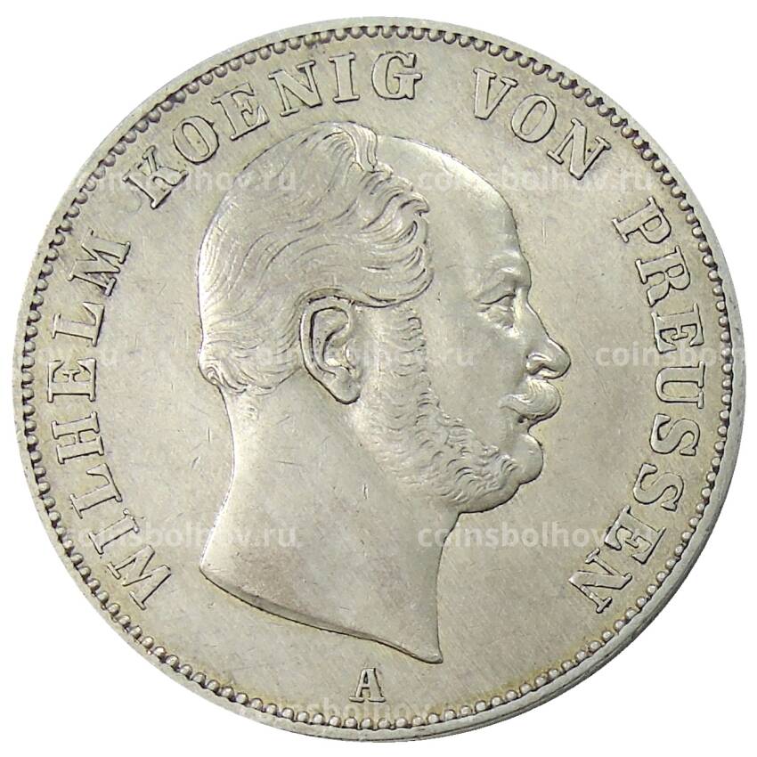 Монета 1 талер 1861 года Германские государства — Пруссия