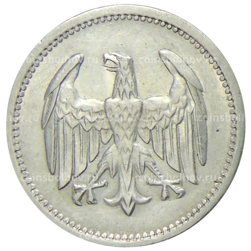 Монета 1 марка 1924 года A Германия (вид 2)