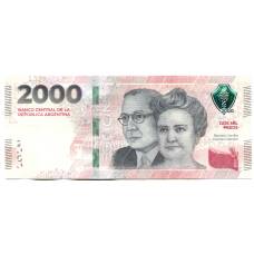 Банкнота 2000 песо 2023 года Аргентина (аверс)