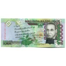 Банкнота 100000 добра 2013 года Сан-Томе и Принсипи