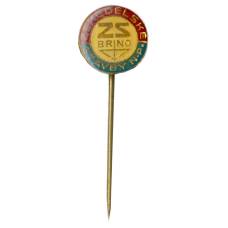 Значок рекламный ZS Брно