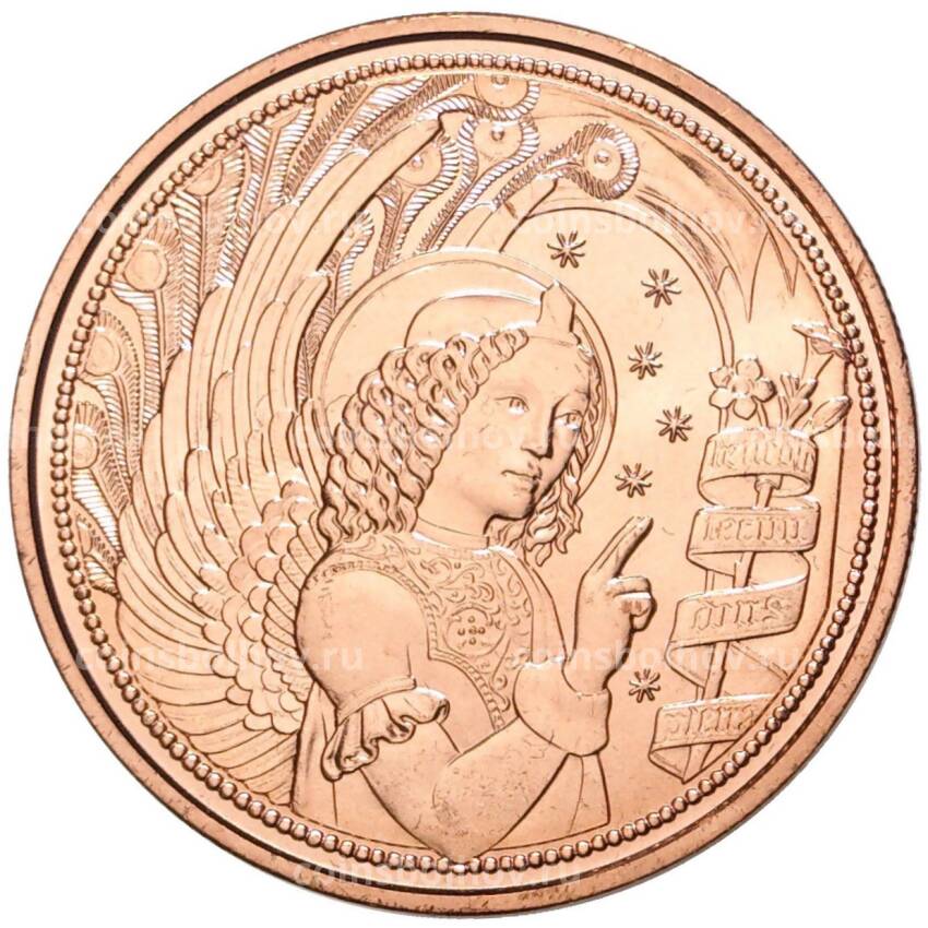 Монета 10 евро 2017 года Австрия —  Посланники небес — Архангел Гавриил