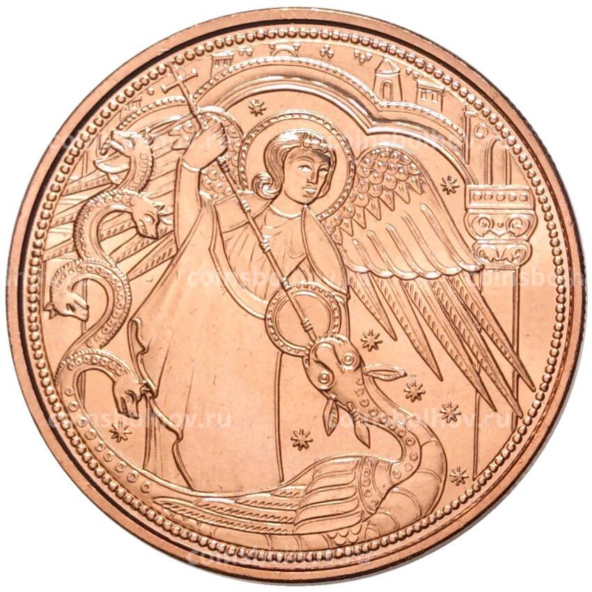 Монета 10 евро 2017 года Австрия —  Посланники небес — Архангел Михаил