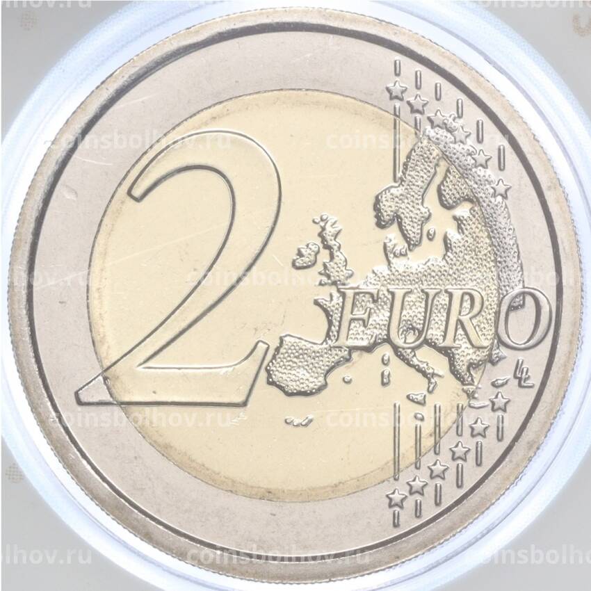 Монета 2 евро 2016 года Сан-Марино «550 лет со дня смерти Донателло»(в буклете) (вид 2)