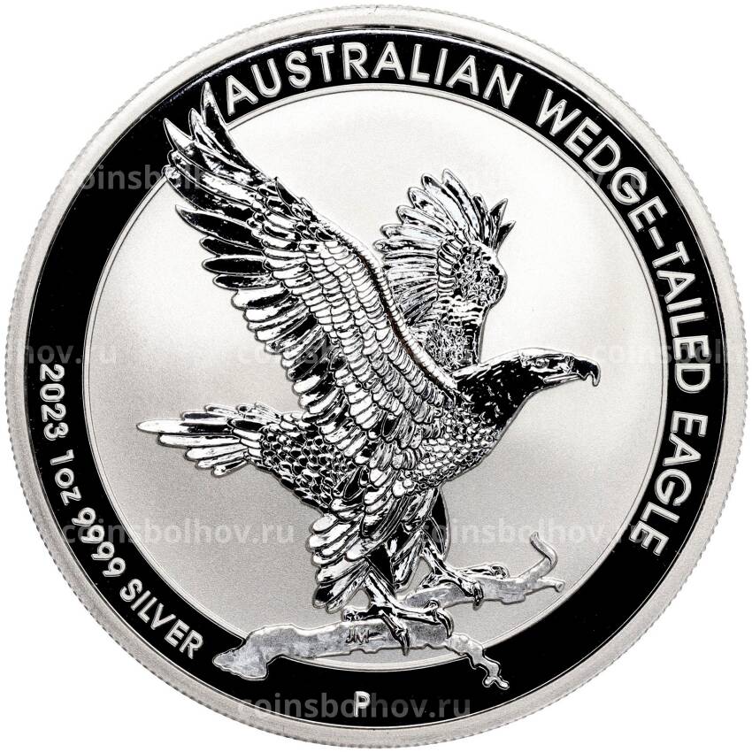 Монета 1 доллар 2023 года Австралия «Австралийский клинохвостый орел»