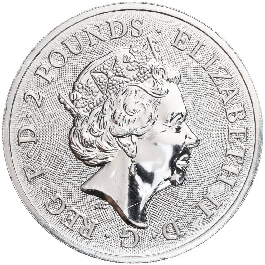 Монета 2 фунта 2022 года Великобритания «Мифы и легенды — Маленький Джон» (вид 2)