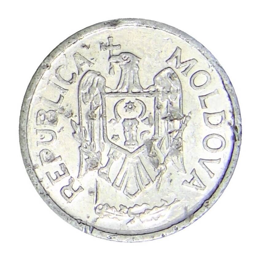 Монета 25 бани 2004 года Молдовия (вид 2)