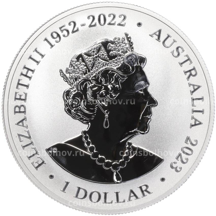 Монета 1 доллар 2023 года Австралия  «Императорский пингвин» (вид 2)
