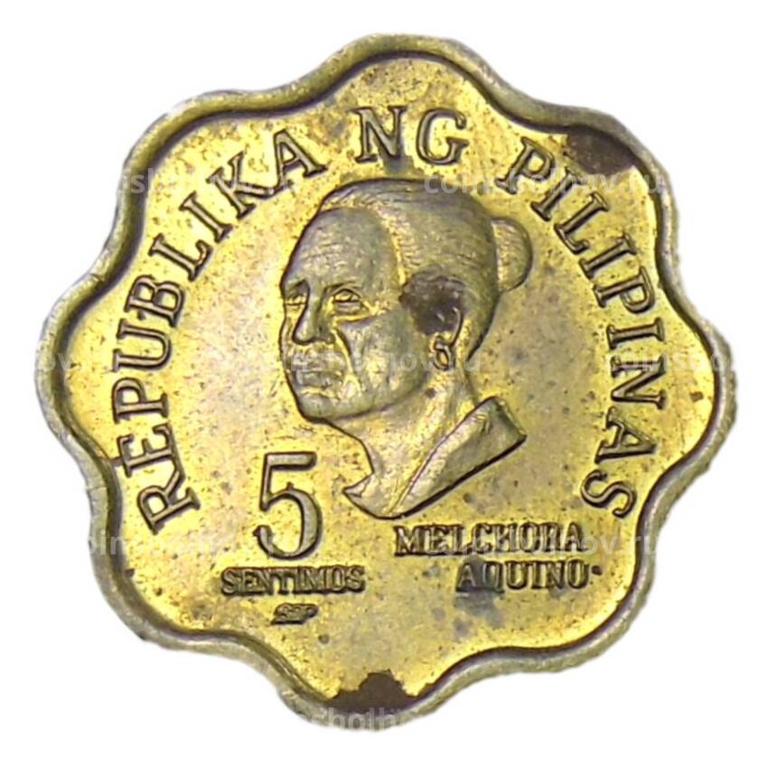 Монета 5 сентимо 1981 года Филиппины (вид 2)