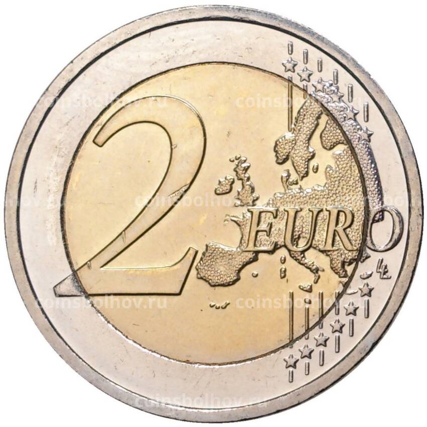 Монета 2 евро 2012 года Ирландия  «10 лет евро наличными» (вид 2)