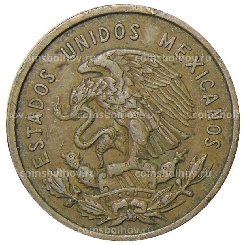 Монета 10 сентаво 1967 года Мексика (вид 2)