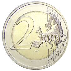 Монета 2 евро 2024 года F Германия Федеральные земли Германии — Мекленбург-Передняя Померания, Кёнигсштуль (реверс)