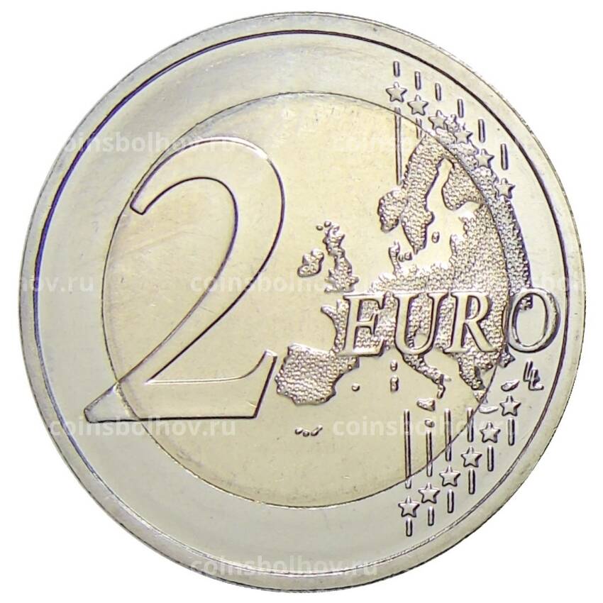 Монета 2 евро 2024 года G Германия Федеральные земли Германии — Мекленбург-Передняя Померания, Кёнигсштуль (вид 2)