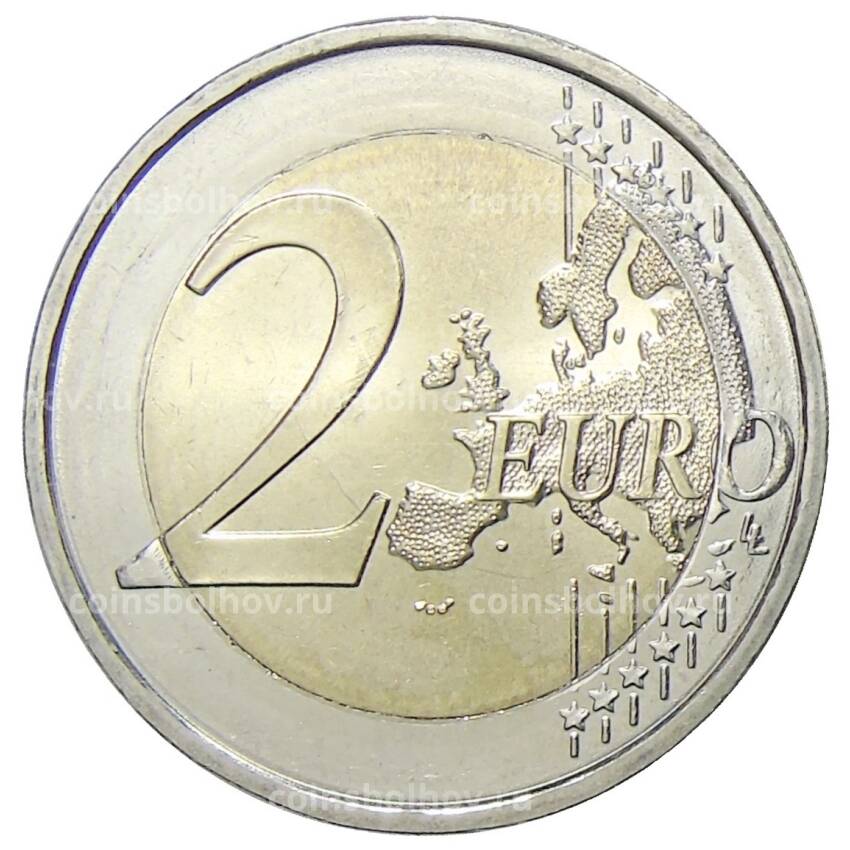 Монета 2 евро 2024 года J Германия Федеральные земли Германии — Мекленбург-Передняя Померания, Кёнигсштуль (вид 2)