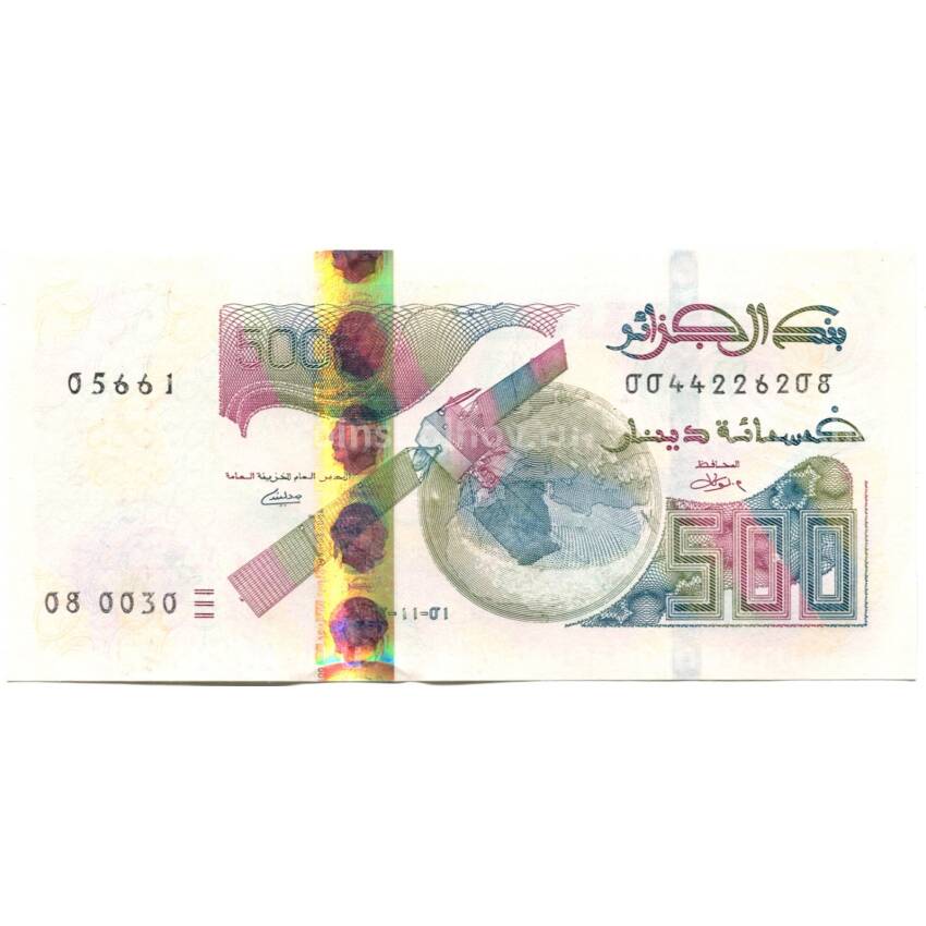 Банкнота 500 динаров 2018 года Алжир