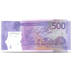 Банкнота 500 долларов 2022 года Ямайка (вид 2)