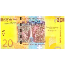 Банкнота 20 тала 2012 года Самоа