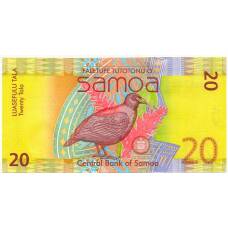 Банкнота 20 тала 2012 года Самоа (вид 2)