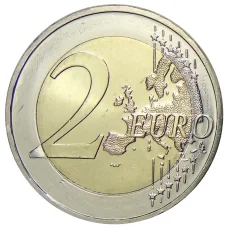 Монета 2 евро 2010 года D Германия — Городская ратуша и Роланд, Бремен (реверс)