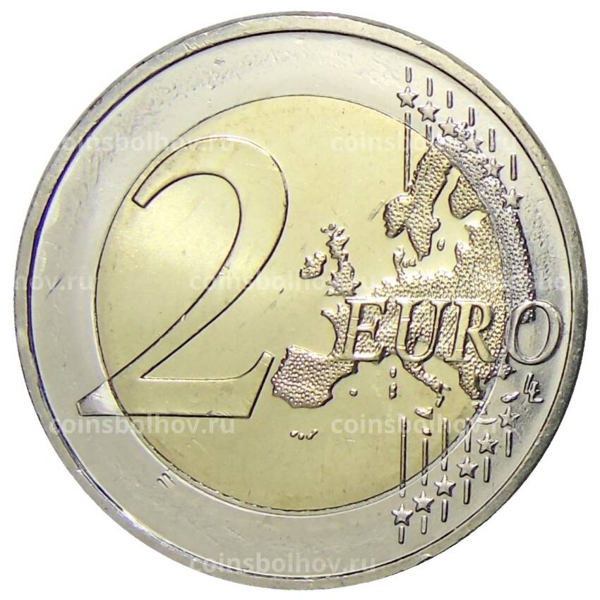 Монета 2 евро 2010 года D Германия — Городская ратуша и Роланд, Бремен (вид 2)