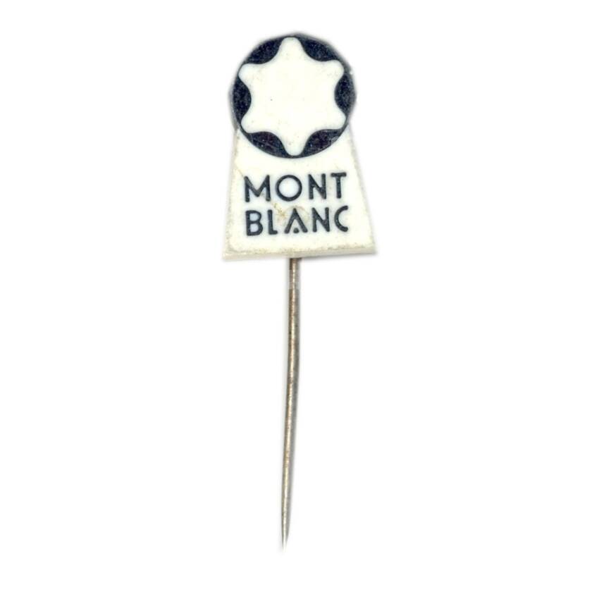 Значок рекламный Mont Blanc