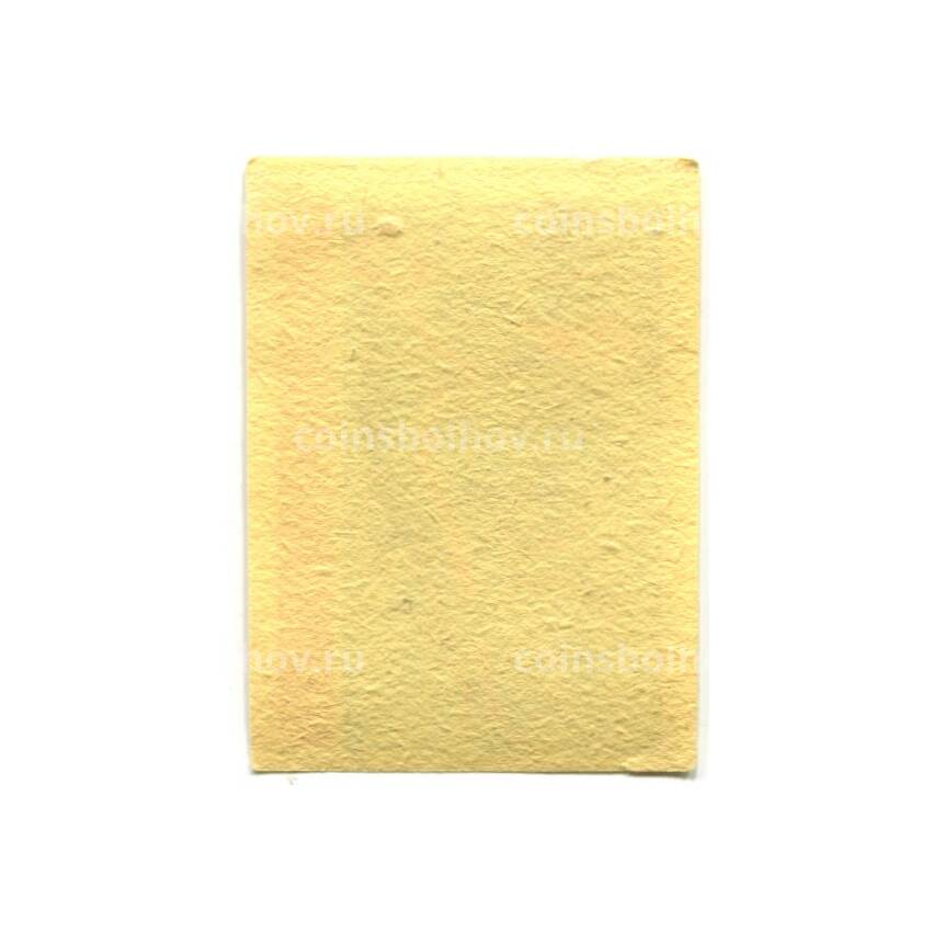 Этикетка спичечная Родословная спички № 1 фабрика «Красная звезда» (вид 2)