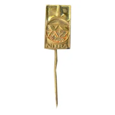 Значок рекламный завод NITRA