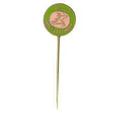 Значок рекламный Diana 75 лет